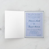 カーネーション 招待状 (内部)