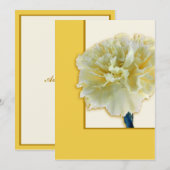 カーネーション 招待状 (正面/裏面)