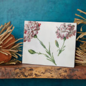 カーネーション(紙付き勘定) フォトプラーク (側面)