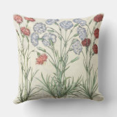 カーネーション: 1.Caryophyllus多重floreのalbo; 2 クッション (裏面)