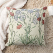 カーネーション: 1.Caryophyllus多重floreのalbo; 2 クッション (ブランケット)