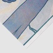 カーネーション(4本の花)、アルフォンスミュシャ 薄葉紙 (詳細)