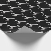 カーバイク整備士ワークショップスパナプリント ラッピングペーパー (角)