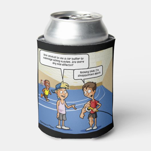 カーバッファマッサージおもしろいクーラーボックス 缶クーラー (缶正面)