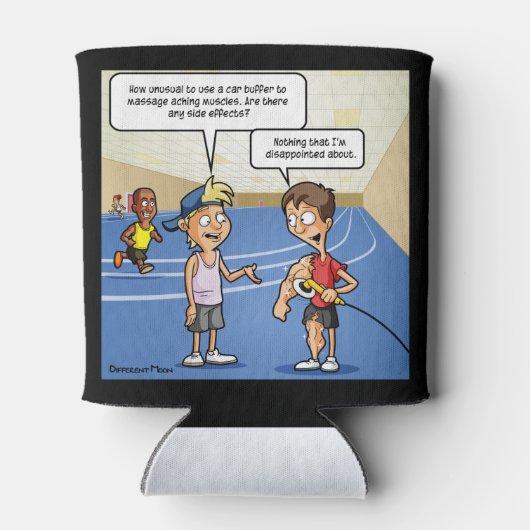 カーバッファマッサージおもしろいクーラーボックス 缶クーラー (裏面)