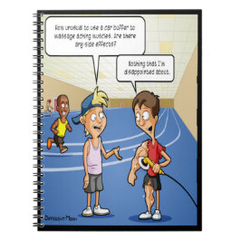 カーバッファマッサージノートブおもしろいック ノートブック