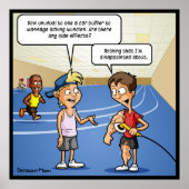 カーバッファマッサージポおもしろいスター ポスター (正面)