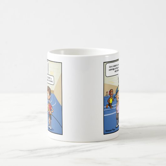 カーバッファーマッサおもしろいージコーヒーマグ コーヒーマグカップ (中央)