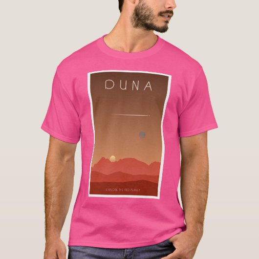 カーバル宇宙プログラムポスター – Duna Tシャツ (正面)