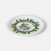 カーバンキャンパーを愛しパーソナライズされたて ペーパープレート (アングル)