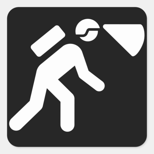 カーバーバンパーステッカー スクエアシール (正面)