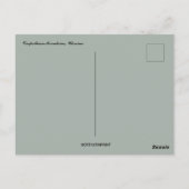 カーパス山脈ウクライナポストカード ポストカード (裏面)