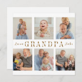 カーパーソナライズされたドグランパ写真 (正面/裏面)