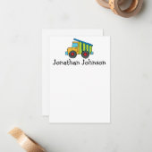 カーパーソナライズされたド ノートカード (正面/裏面インサイチュ)