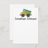 カーパーソナライズされたド ノートカード (正面/裏面)