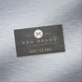 カーパ素朴ンマーソー建築ロゴBusi マグネット名刺 (インサイチュ)