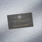 カーパ素朴ンマーソー建築ロゴBusi マグネット名刺 (インサイチュ)