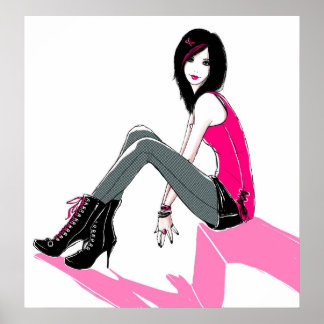 カービサイドピンク – ポスター