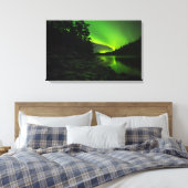 カービングオーロラ キャンバスプリント (インサイチュ (寝室))