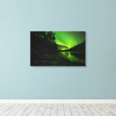 カービングオーロラ キャンバスプリント (インサイチュ (ウッドフロア))