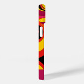 カーファンキーブ付きモダン旋回デザイン – スクリプト名 Case-Mate iPhoneケース (裏面 / 右)