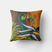 カーフィーブライトファーンアート クッション (裏面)