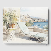 カーフギリシャ水彩風景結婚ズ ゲストブック (裏面)