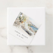 カーフギリシャ水彩風景結婚ズ フェイバータグ (インサイチュ)