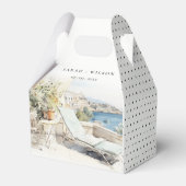 カーフギリシャ水彩風景結婚ズ フェイバーボックス (裏面サイド)