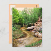 カーフクリーク滝 ポストカード (正面/裏面)