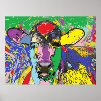 カーフポートレート4 ポスター