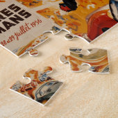 カーフランスのレースヴィンテージ- 24時間デュ・マン ジグソーパズル (側面)