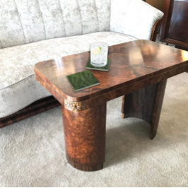 カーブしたファン リッチグリーン ガラスコースター