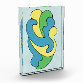 カーブの採用（黄、青、緑） フォトブロック (左)