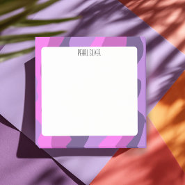 カーブカラフルルカスタムシックモノグラムパーソナライズされた ポストイット