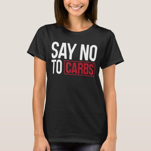 カーブスにノーを言うケト衣装ケト Tシャツ (正面)