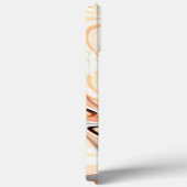 カーブデザイン付きスムースカラーテクスチャの「舌」 Case-Mate iPhoneケース (裏面 / 右)