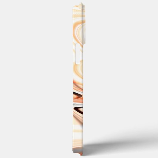 カーブデザイン付きスムースカラーテクスチャの「舌」 Case-Mate iPhoneケース (裏面 / 右)