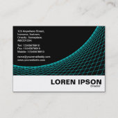 カーブフット – シアン 名刺 (裏面)