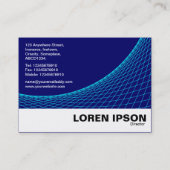 カーブフット – 水色深いNavy 名刺 (裏面)