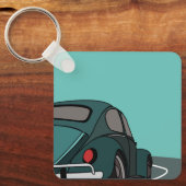 カーブルークラシック車 キーホルダー (正面)
