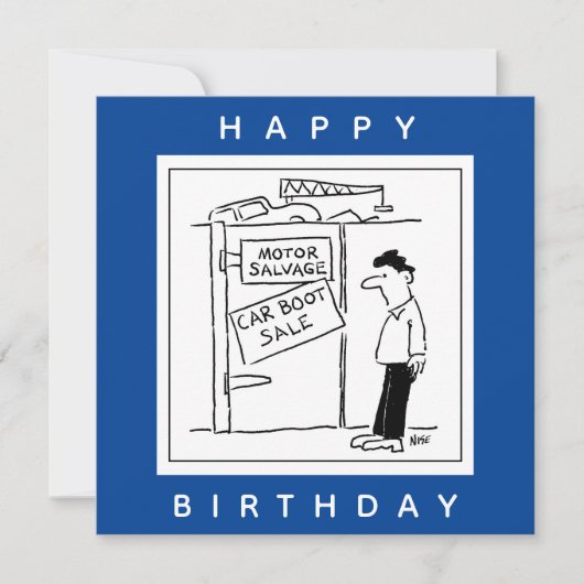 カーブレーカースクレーヤードカーブーツ販売の漫画 カード (正面)