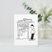 カーブレーカースクレーヤードカーブーツ販売の漫画 ポストカード (スタンド正面)