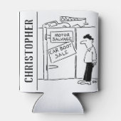 カーブレーカースクレーヤードカーブーツ販売の漫画 缶クーラー (裏面)