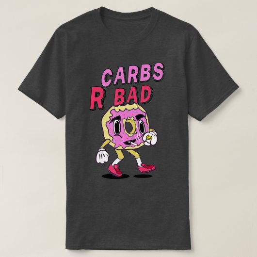 カーブR悪い重量挙げジム雨パワーリフティング Tシャツ (デザイン正面)