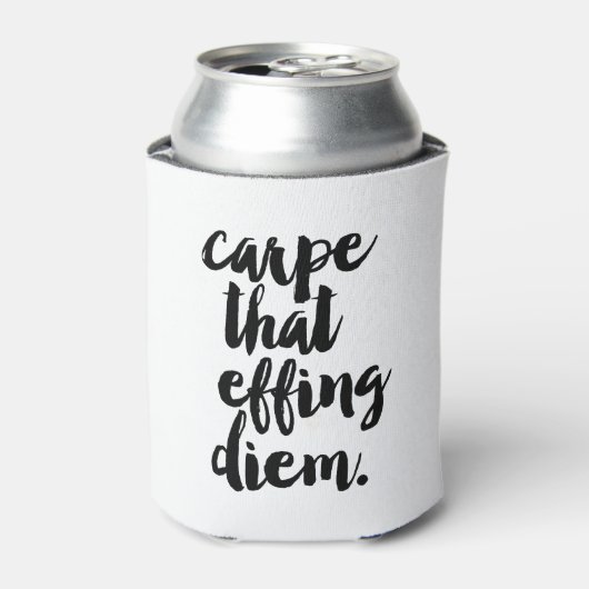 カープザエフィングディエム引用文クーラーボックス 缶クーラー (缶正面)