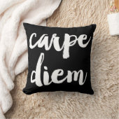 カープディームブラシタイポグラフィ説明文ピロー クッション (ブランケット)