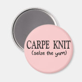 カープニット(糸をつかむ)ニットギフト マグネット (正面/裏面)