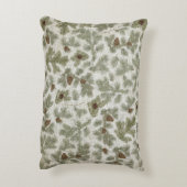 カープフィッシュピネコーン装飾用クッション アクセントクッション (裏面(縦))