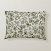 カープフィッシュピネコーン装飾用クッション アクセントクッション (裏面)